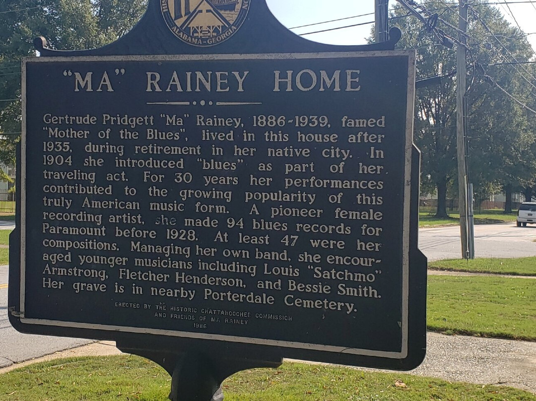 The Gertrude MA Rainey House & Blues Museum-哥伦布必去景点