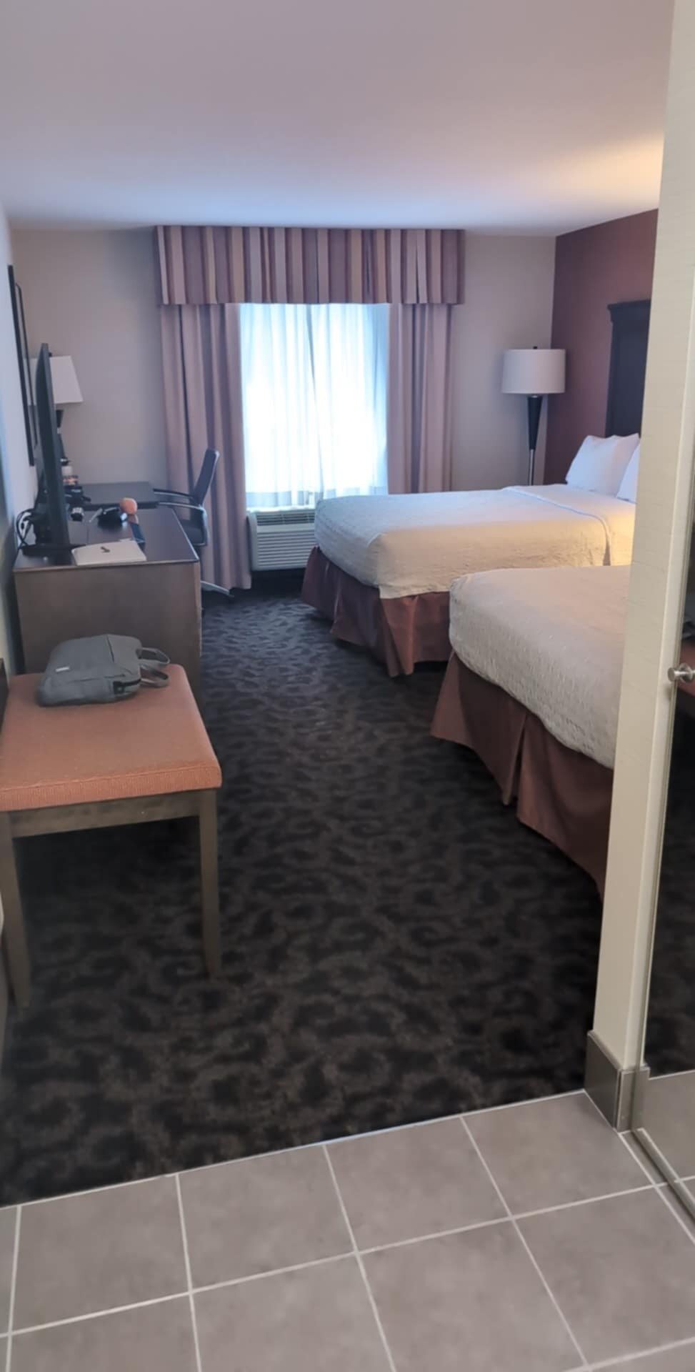 Hampton Inn by Hilton Elliot Lake, Ontario, Canada-客卧