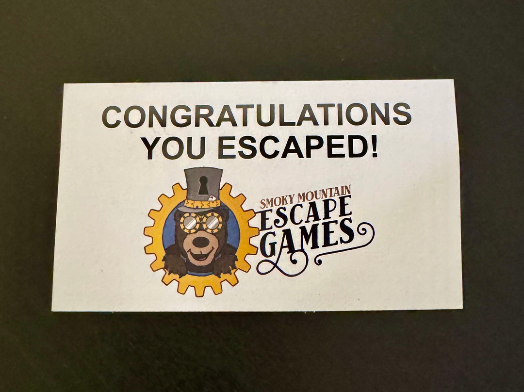 Smoky Mountain Escape Games-皮金福奇必去景点
