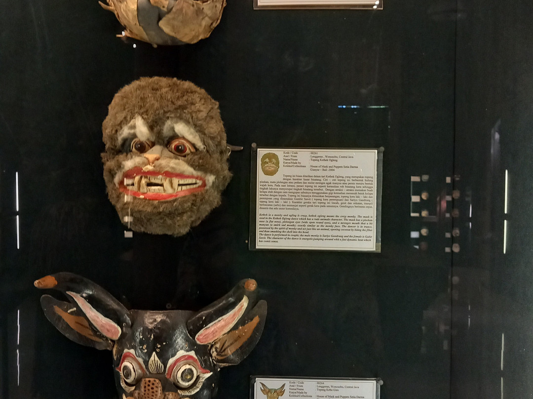 Setia Darma House of Mask and Puppets-苏卡瓦堤必去景点