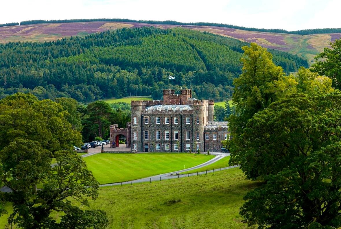 Stobo Castle Health Spa-浴室