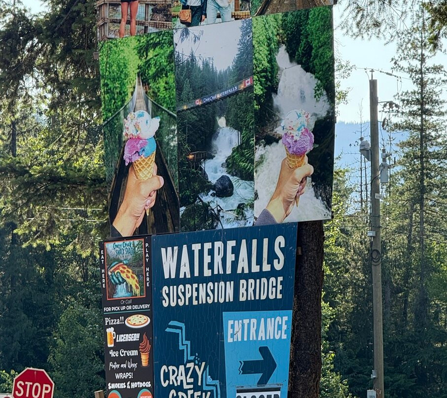 Crazy Creek Suspension Bridge-Malakwa必去景点