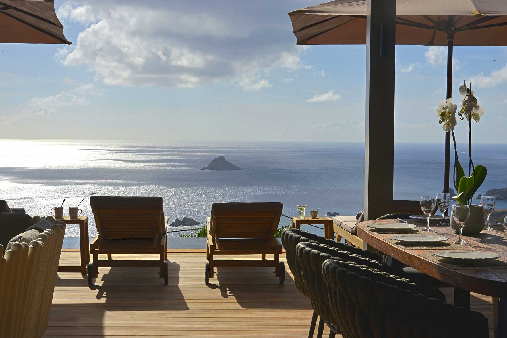 Luxe St Barts-泳池