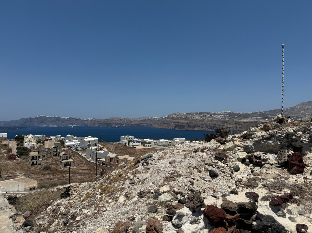 Venetian Castle of Santorini-阿克罗蒂里必去景点