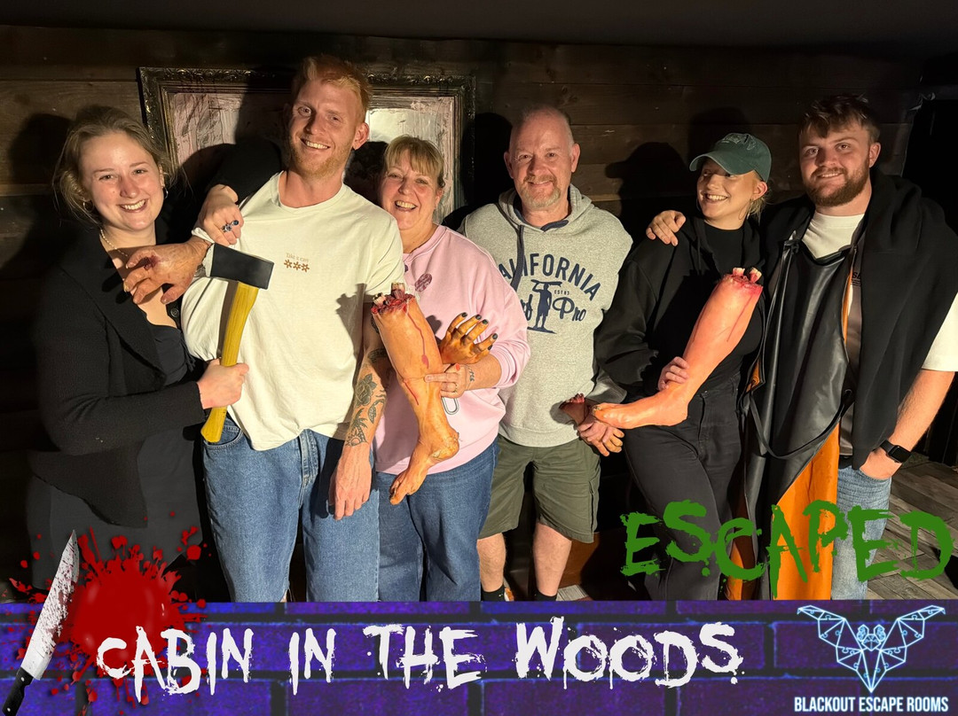 Blackout Escape Rooms-米尔顿凯恩斯必去景点