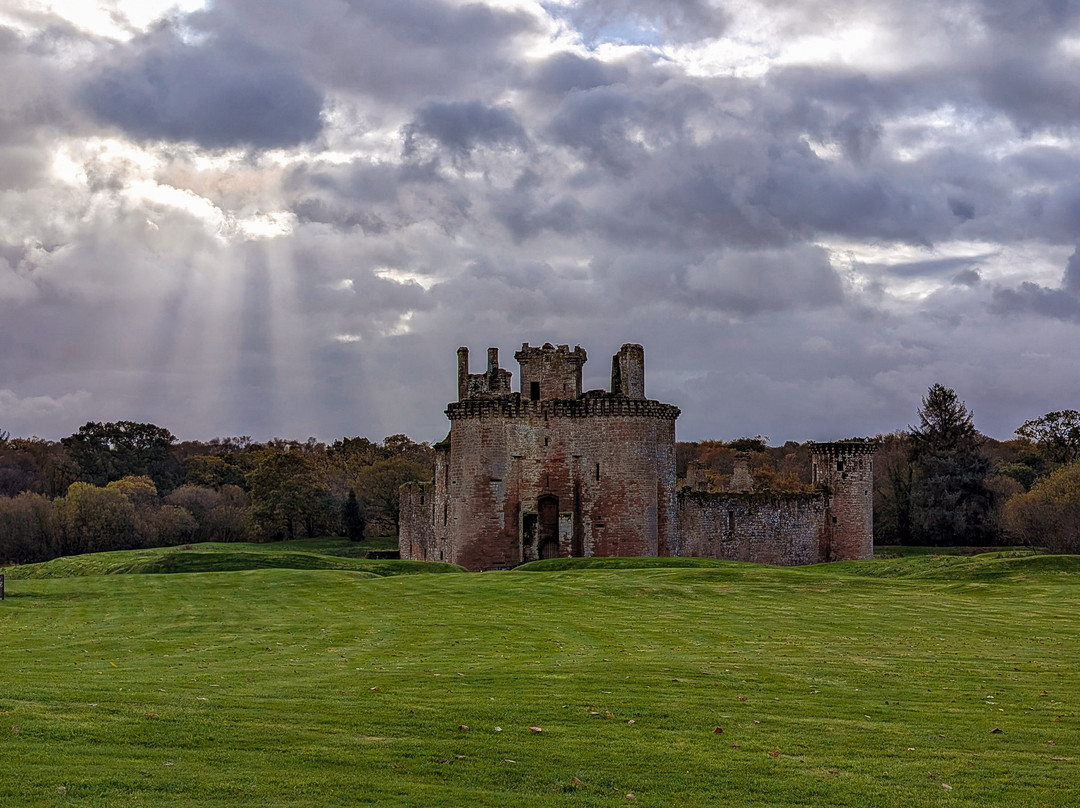 Caerlaverock Castle-邓弗里斯必去景点