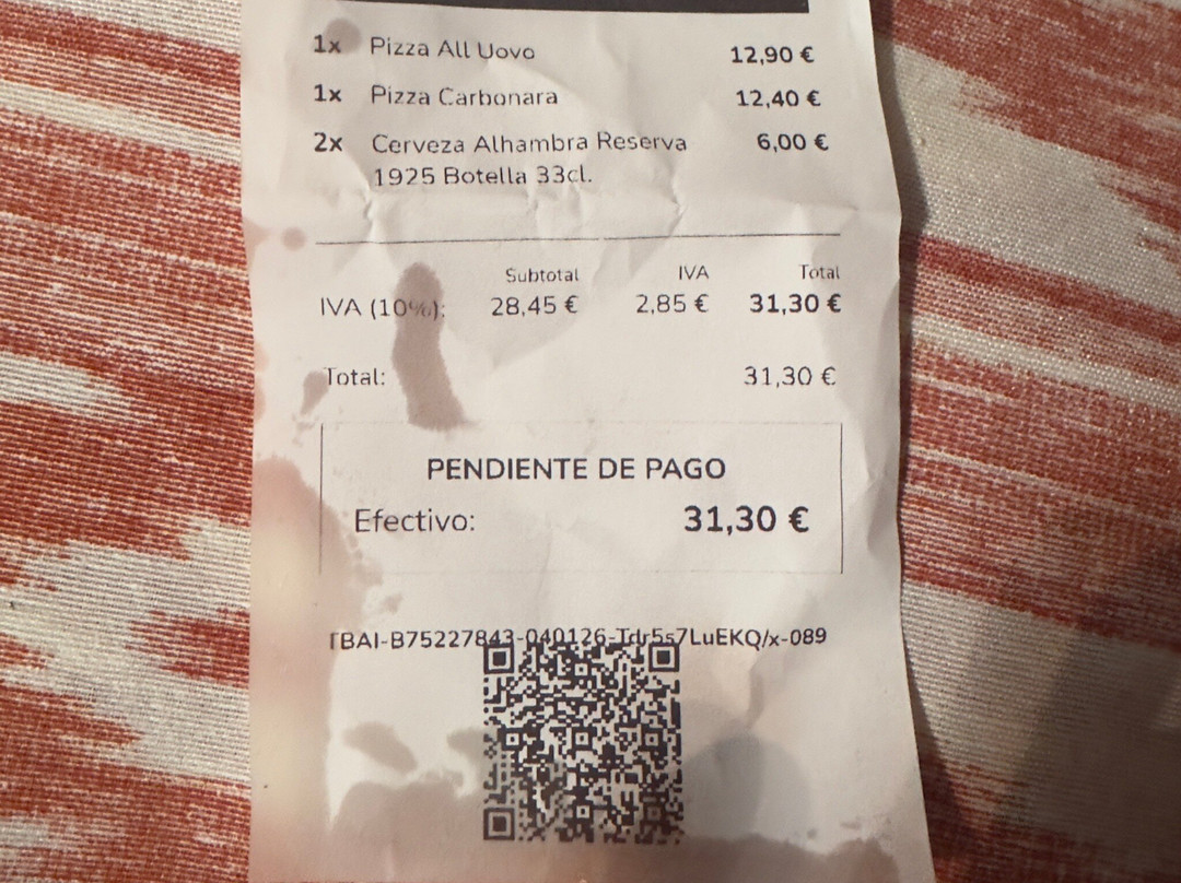 Pizzería Peccato Irún