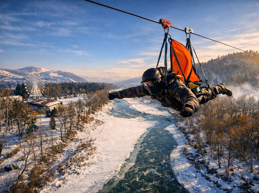 Mega Tiroliana Bucovina 2.2km-Gura Humorului必去景点