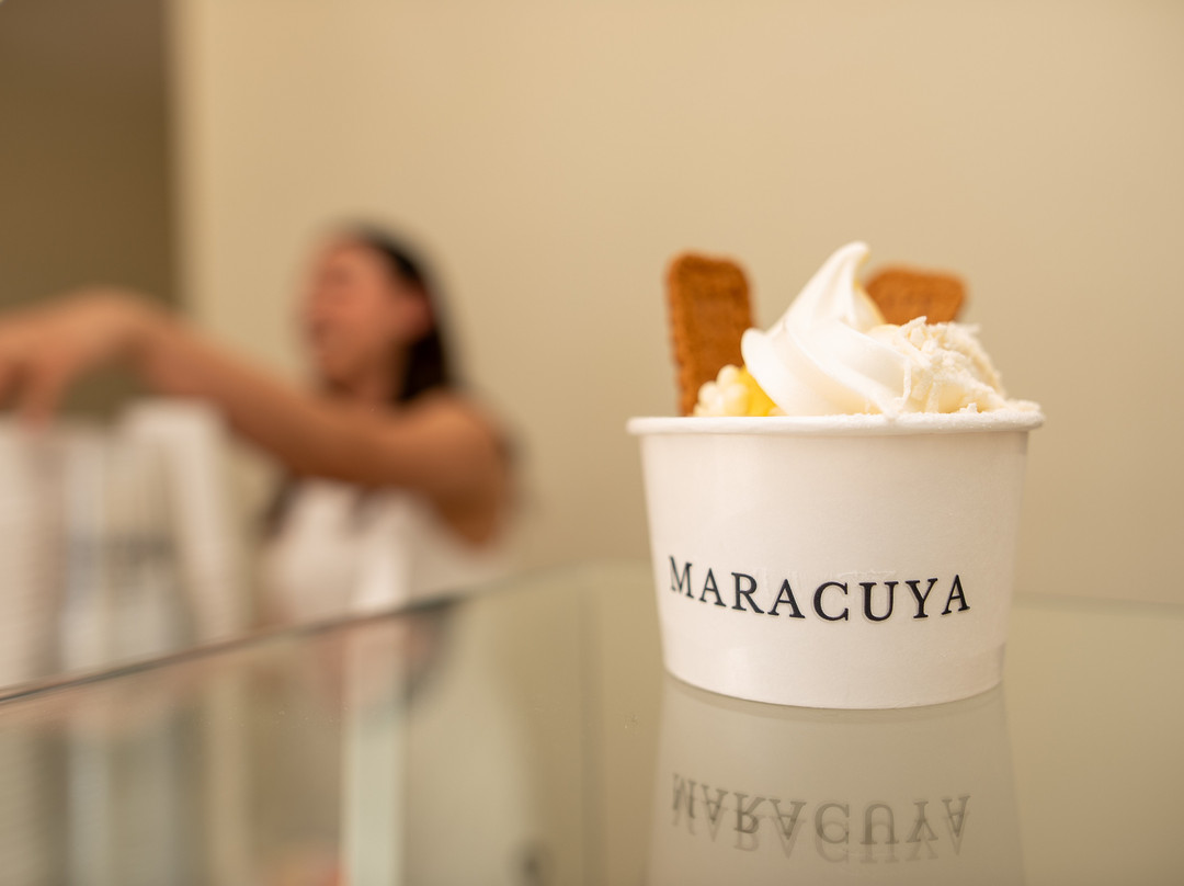 Maracuya helado y cafe