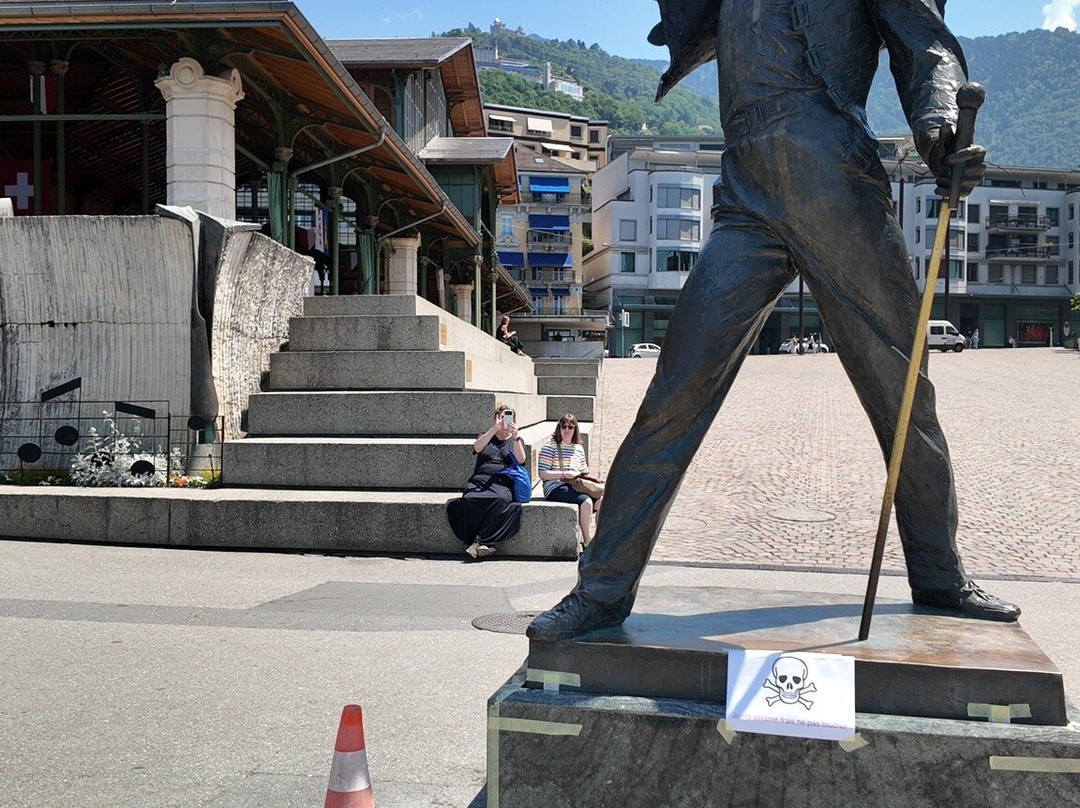 Freddie Mercury Statue-蒙特勒必去景点