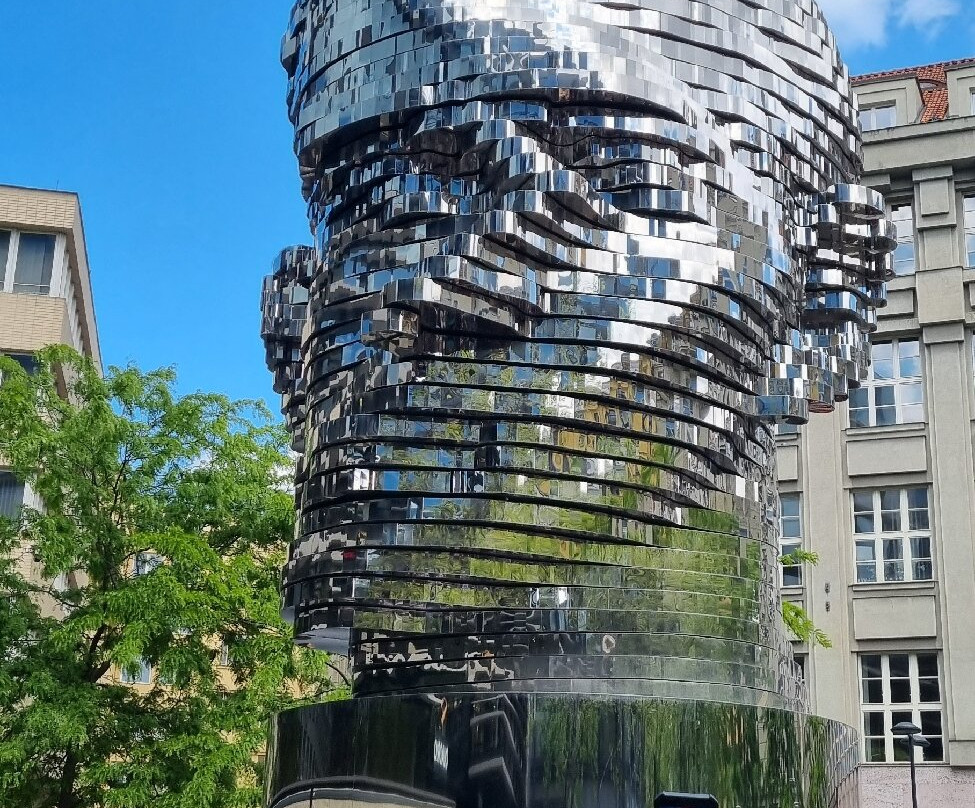 卡夫卡雕像-布拉格必去景点