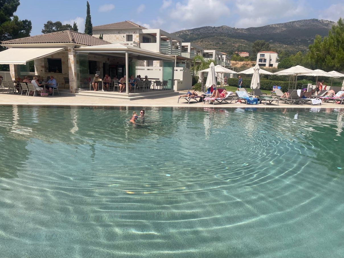 9 Muses Hotel Skala Beach-泳池