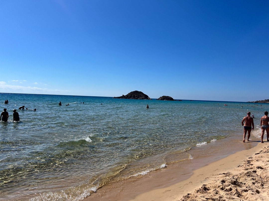 Spiaggia Su Giudeu-Domus de Maria必去景点