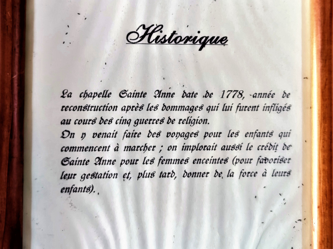 Chapelle Sainte-anne De Boësse景点图片