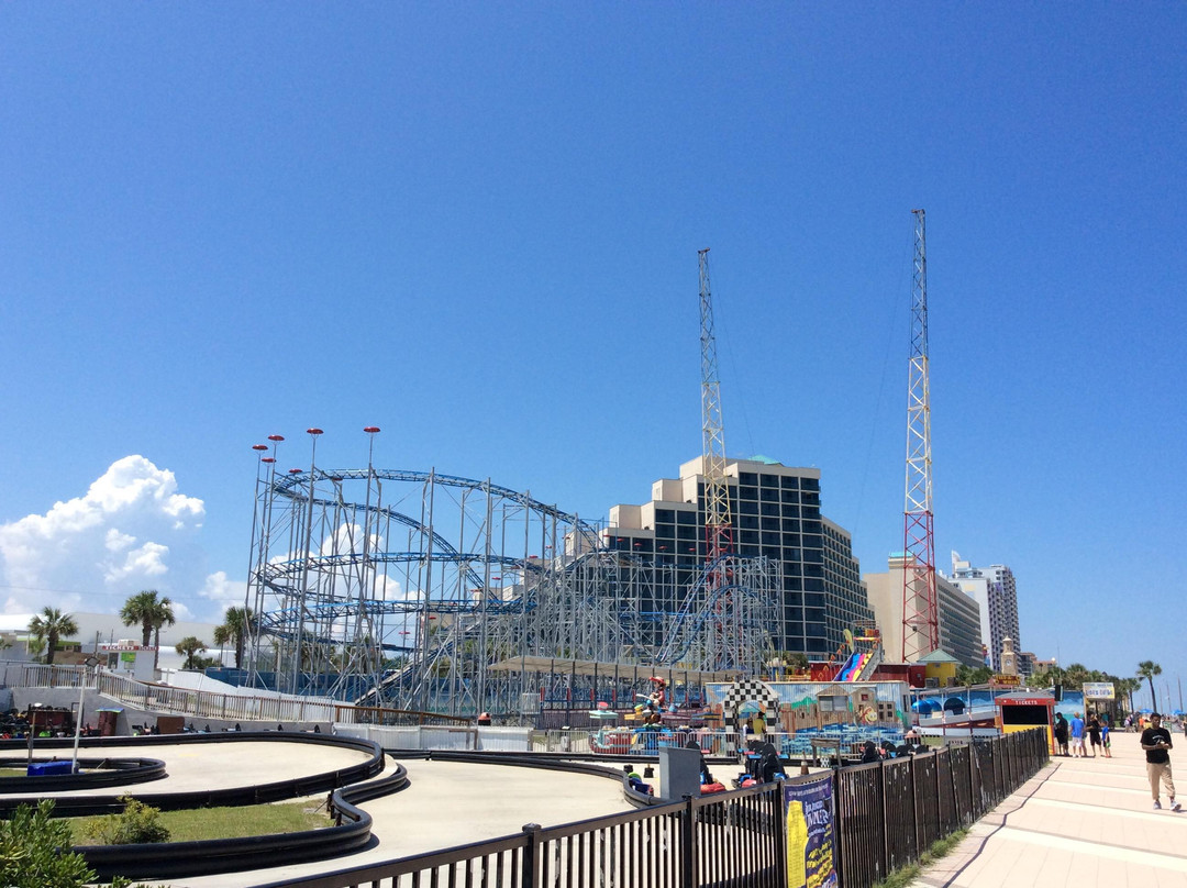 Beach at Daytona Beach景点图片