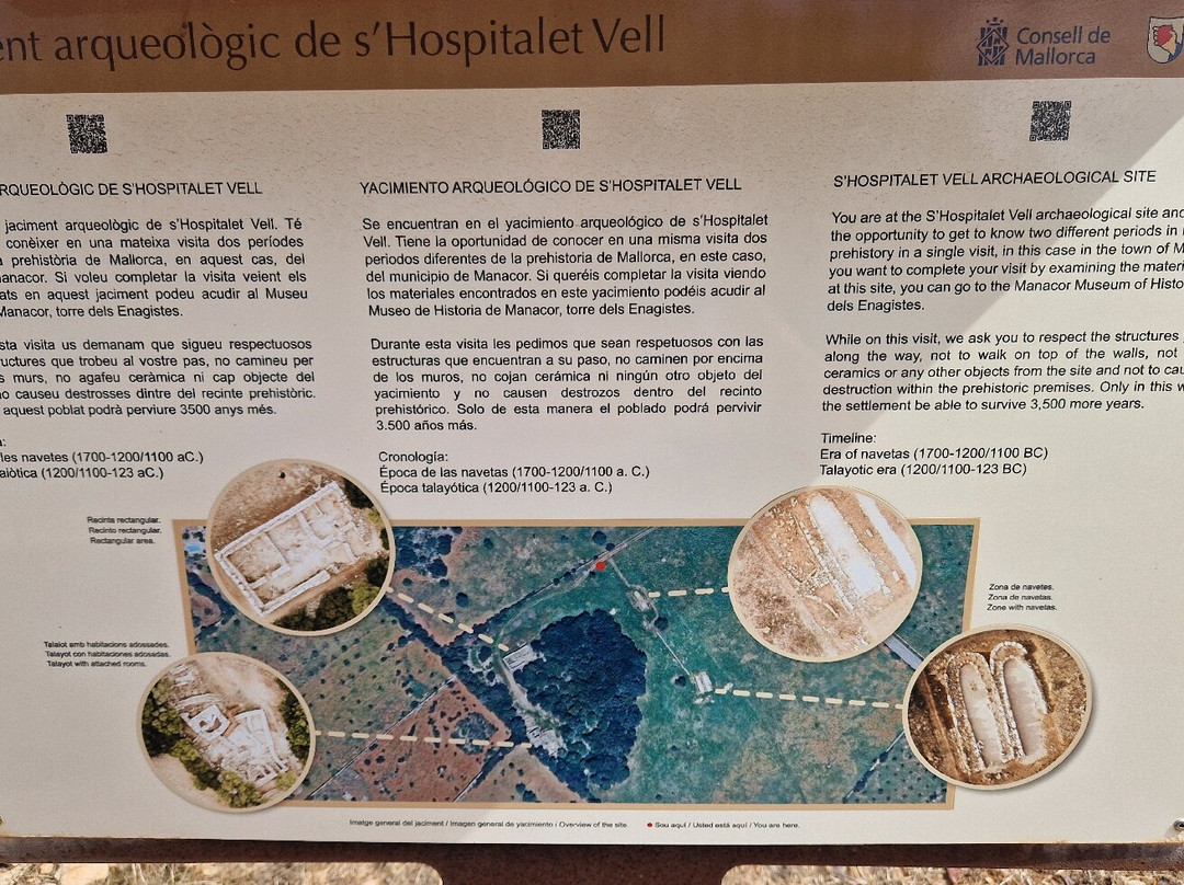 Conjunt Prehistòric De S'hospitalet Vell景点图片