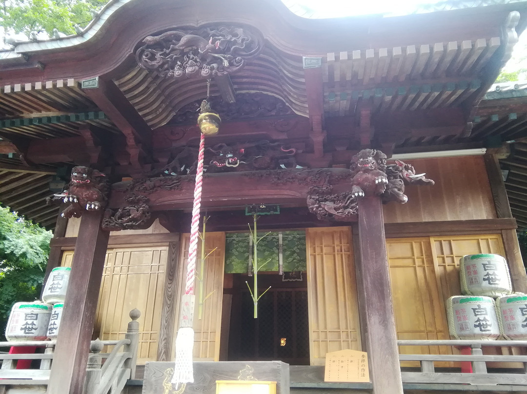 Shirasasainari Shrine-秦野市必去景点