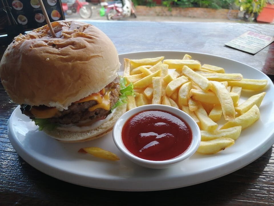 Burger Smoothie Chicken