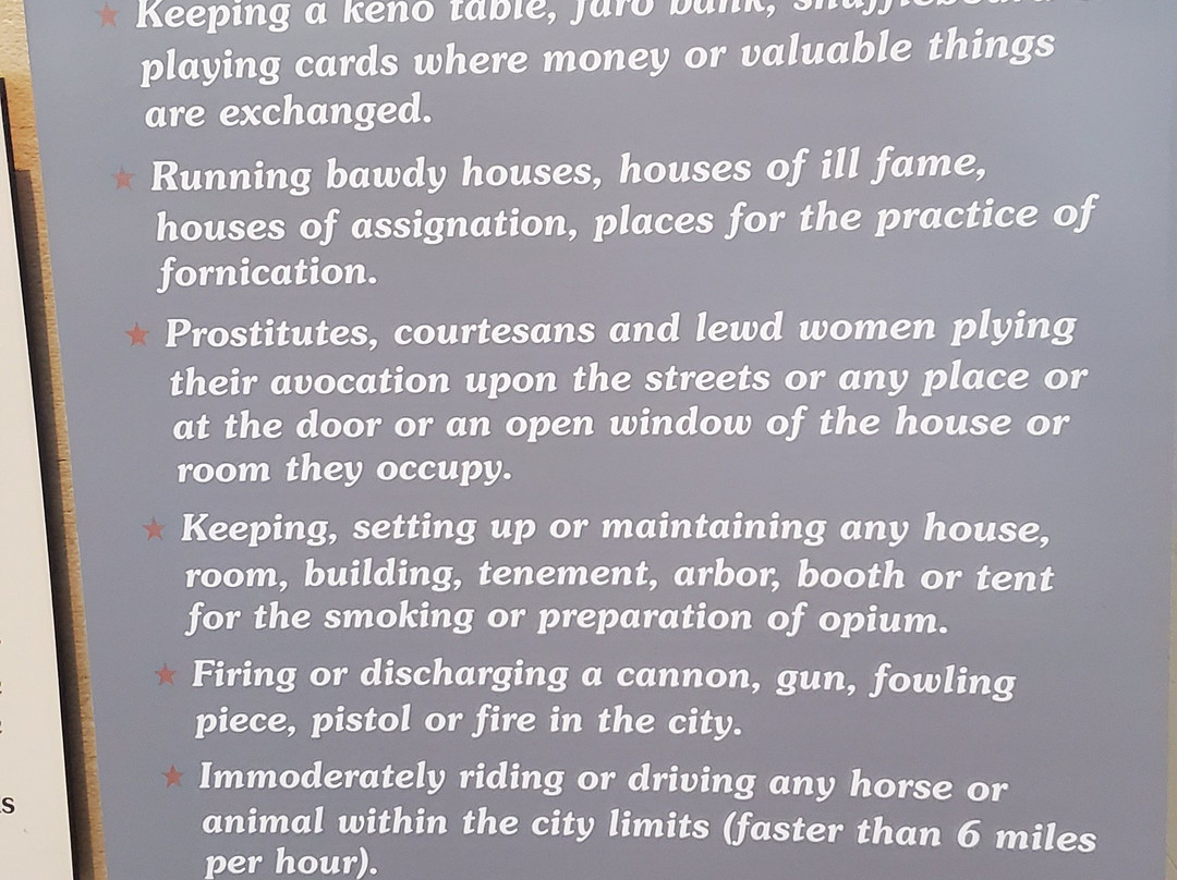 Outlaw and Lawmen Jail Museum-克里普尔溪必去景点