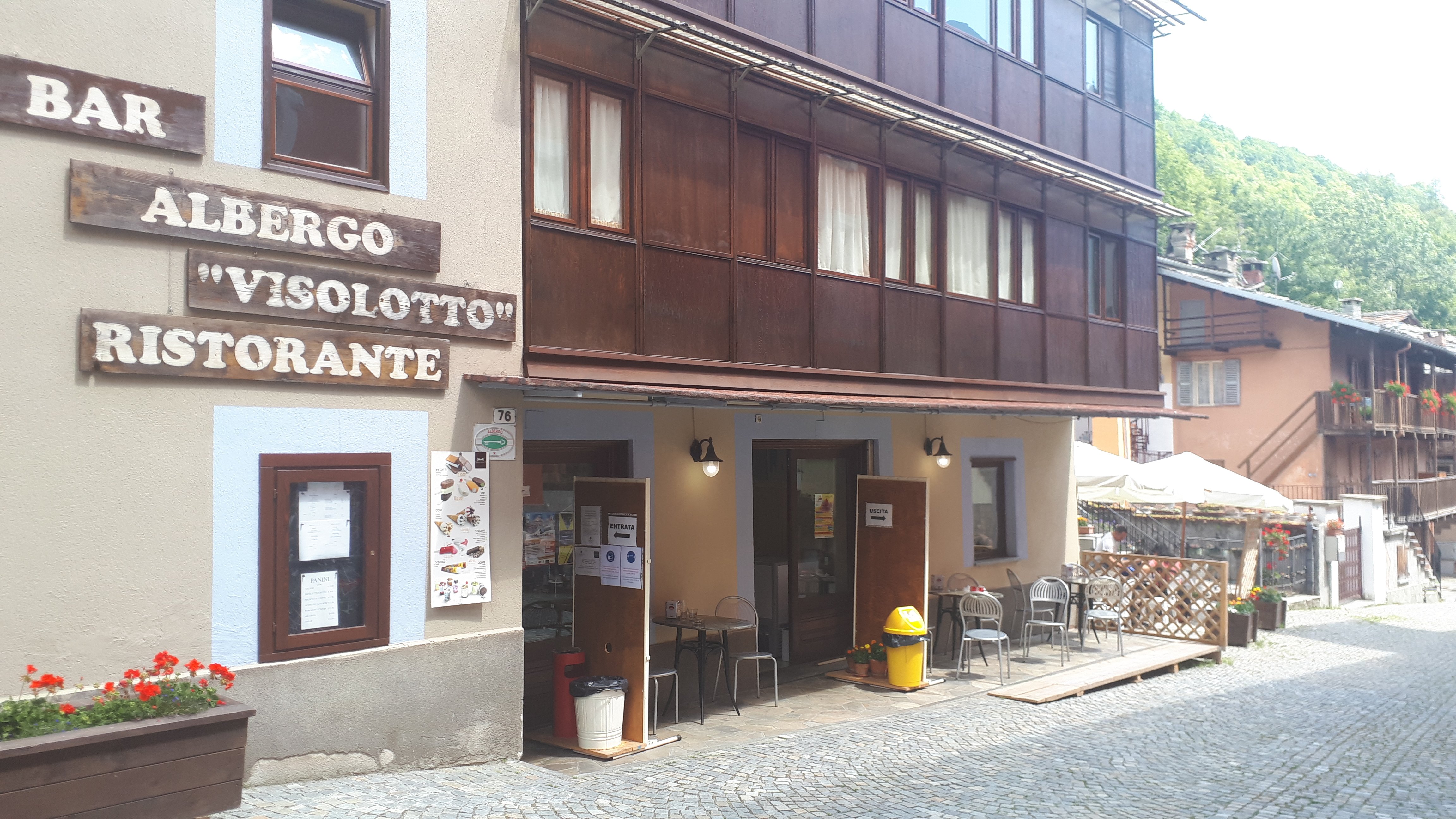 Hotel Restaurant Visolotto-浴室