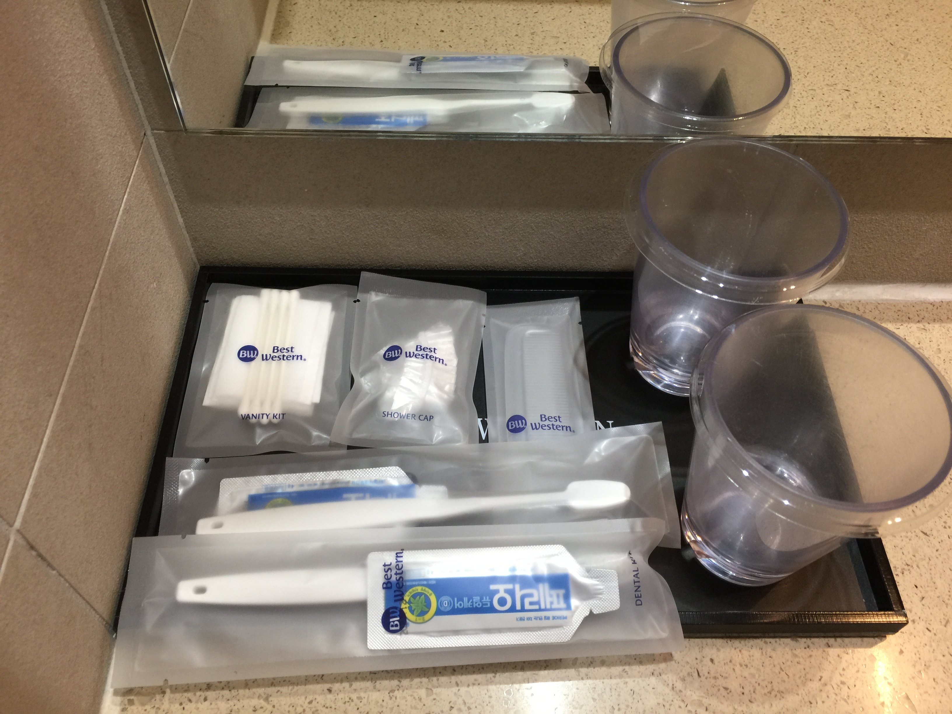 海云台贝斯特韦斯特酒店-浴室