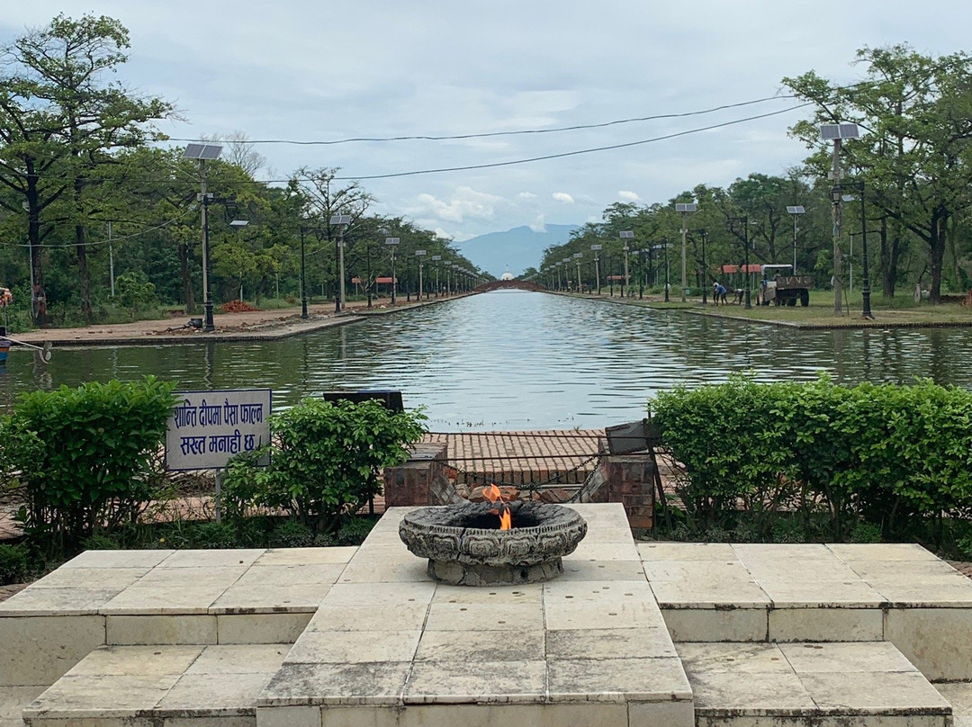 Eternal Peace Flame-蓝毗尼必去景点