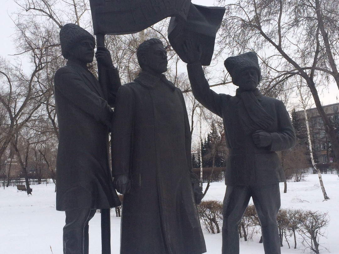 Shhetinkin, Kravchenko And Surguladze Monument-Minusinsk必去景点