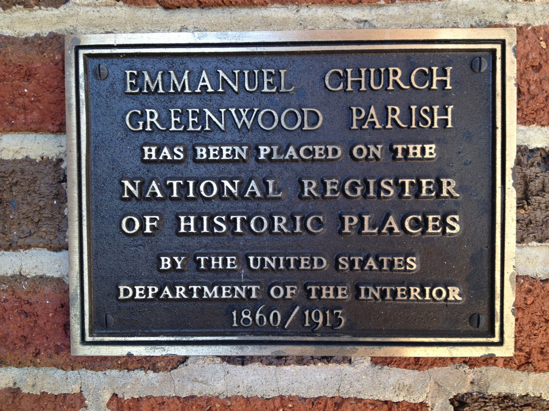 Emmanuel Episcopal Church-Greenwood必去景点