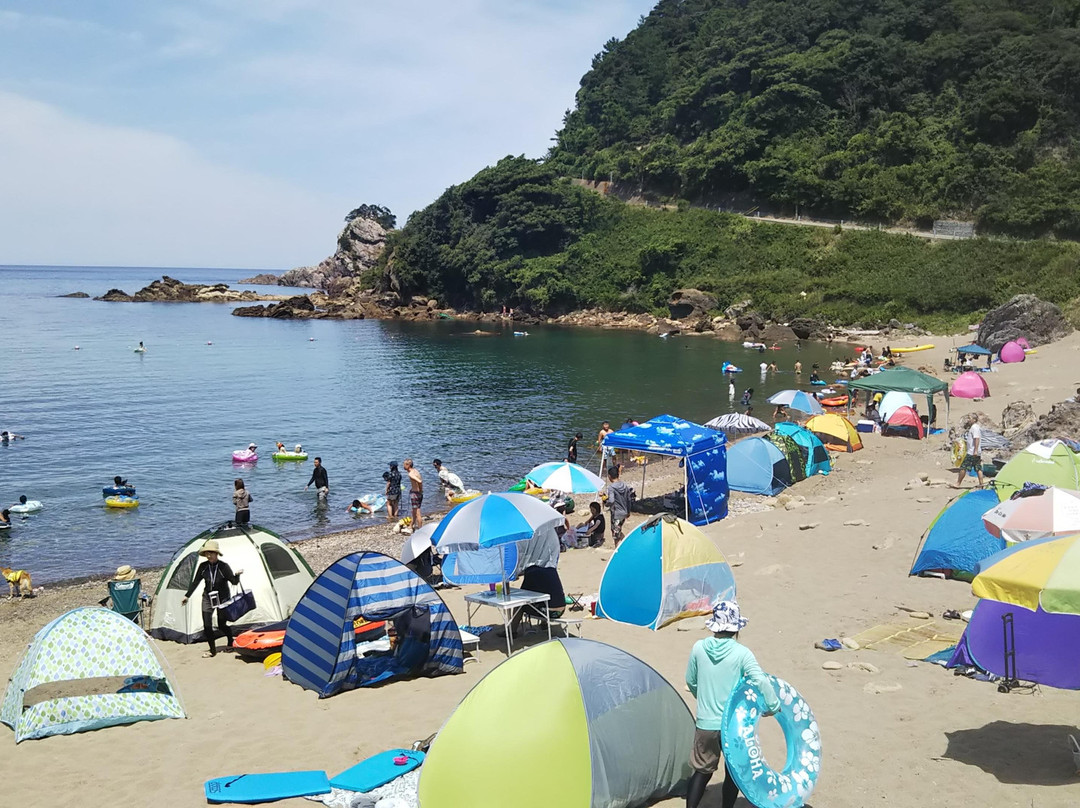 Aoihama Wanwan Beach-丰冈市必去景点