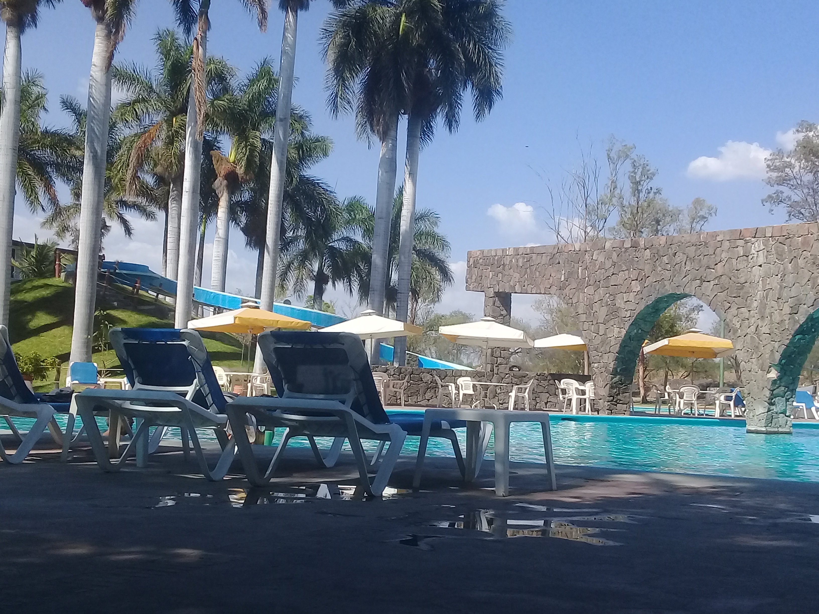 Hotel Balneario Spa la Caldera-泳池