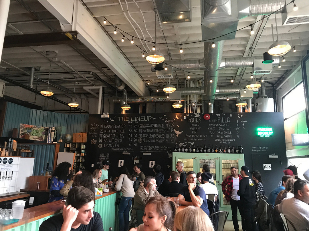 Parkside Brewery-穆迪港必去景点