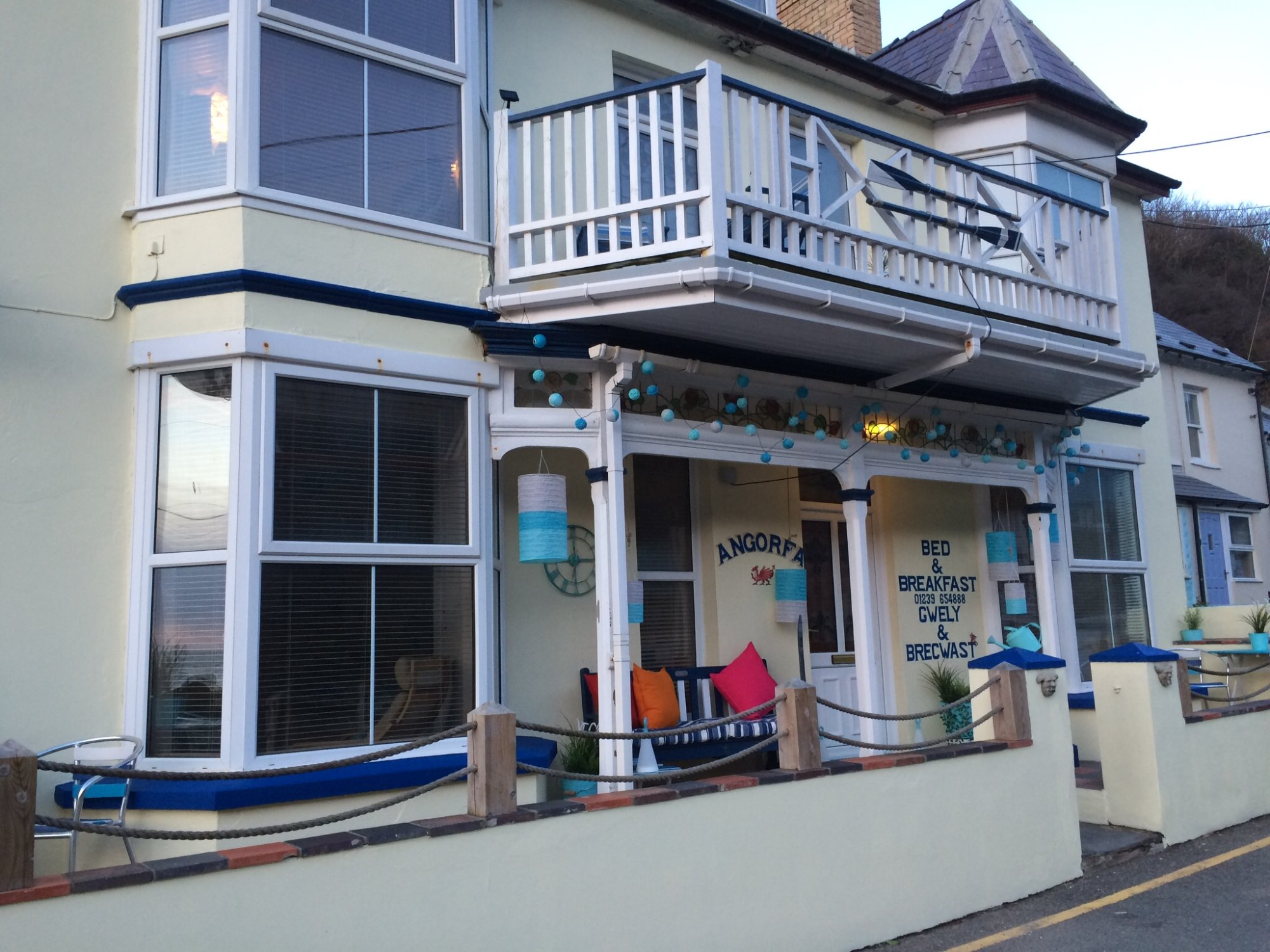 Angorfa Bed and Breakfast Llangrannog-官方