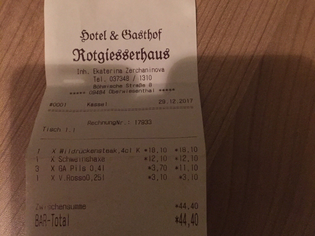 Hotel-Gasthof Rotgiesserhaus主图