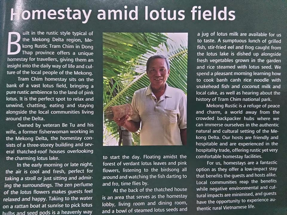 Tram Chim National Park-Cao Lanh必去景点