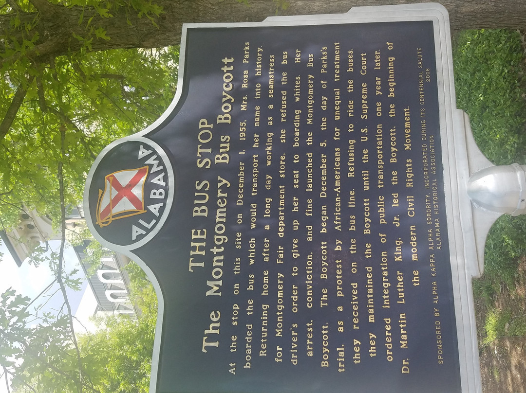 Rosa Parks Arrest Site-蒙哥马利必去景点