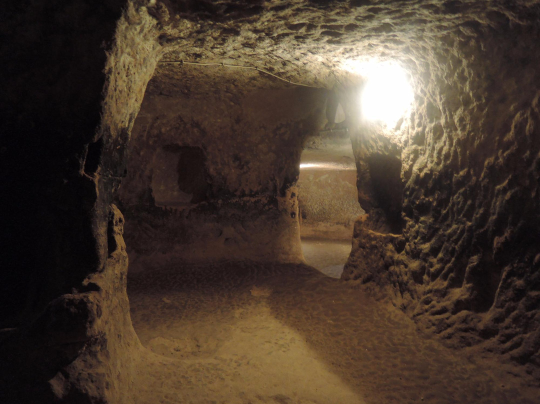 Hacibektas旅游景点-Ozkonak Underground City