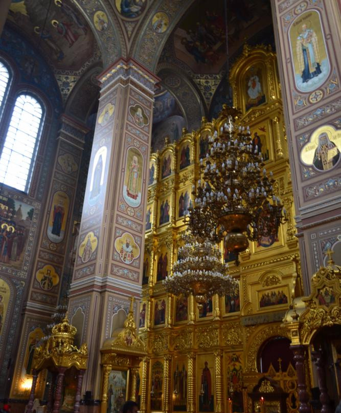 Church of the Savior Transfiguration of Ugresh Monastery of St. Nicholas景点图片