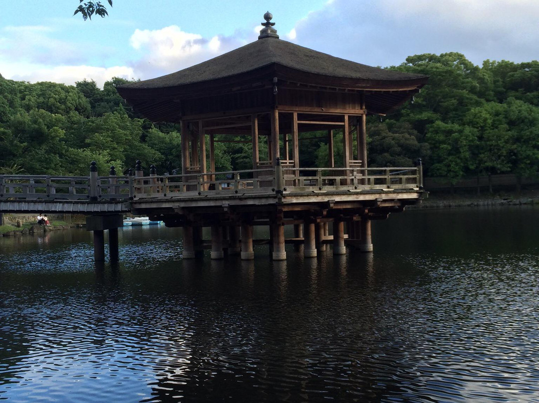 浮见堂-奈良市必去景点
