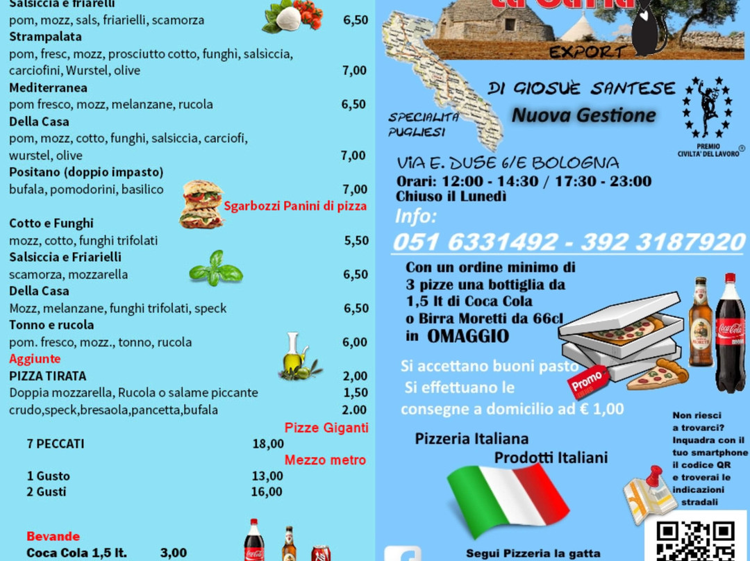 Pizzeria La Gatta主图