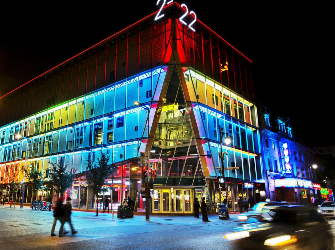 Quartier des Spectacles-蒙特利尔必去景点