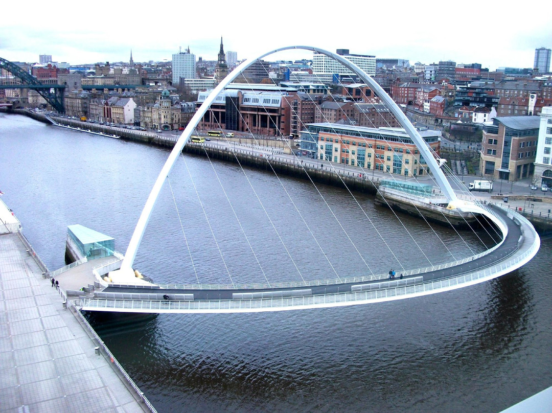 Gateshead Millenium Bridge-盖茨黑德必去景点