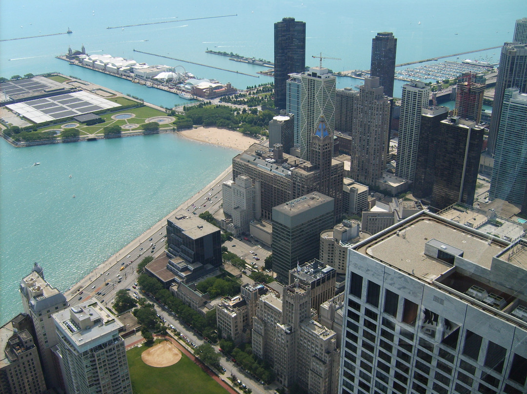 约翰‧汉考克中心/观景台-芝加哥必去景点