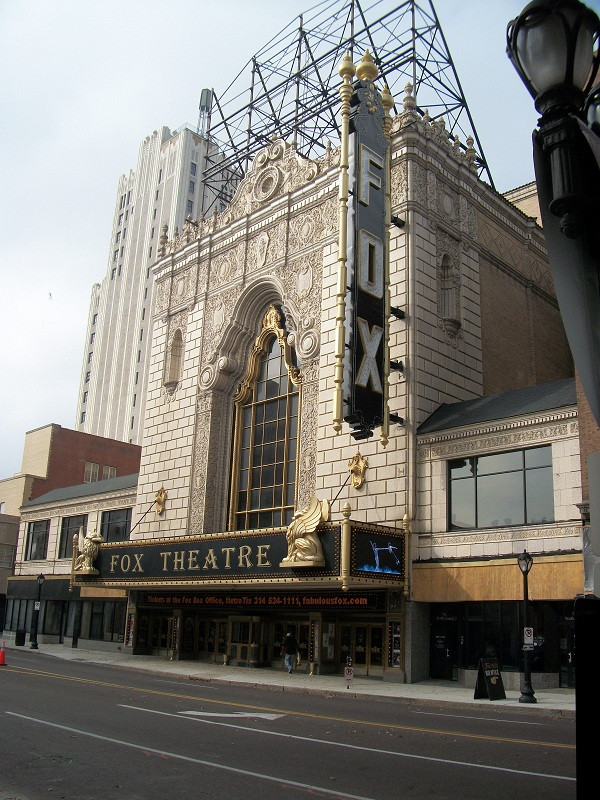 福克斯剧院-圣路易斯必去景点