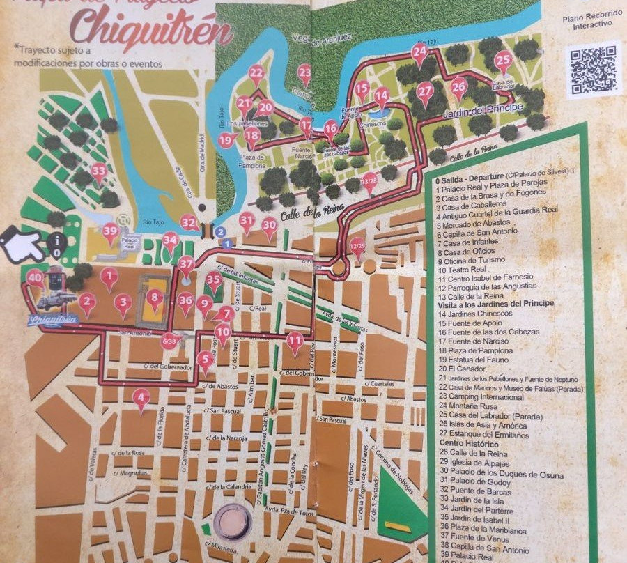 Chiquitren Tren Turistico de Aranjuez-阿兰胡埃斯必去景点