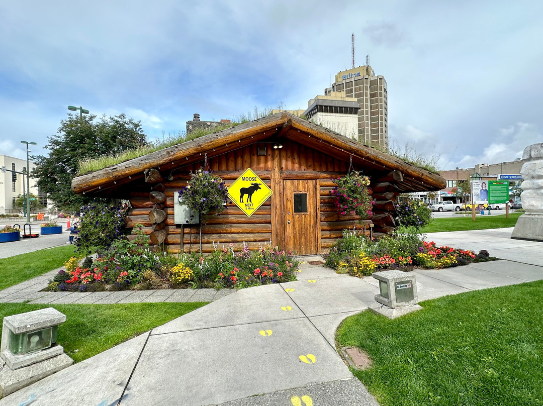 Visit Anchorage Log Cabin Visitor Information Center-安克雷奇必去景点