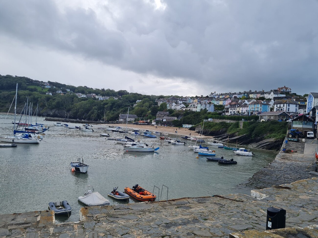 New Quay Beach. Wales-纽基必去景点