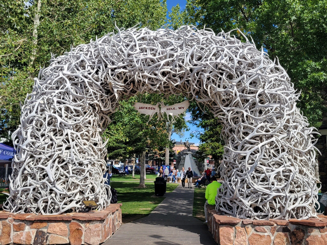 Antler Arches of Jackson-杰克逊必去景点