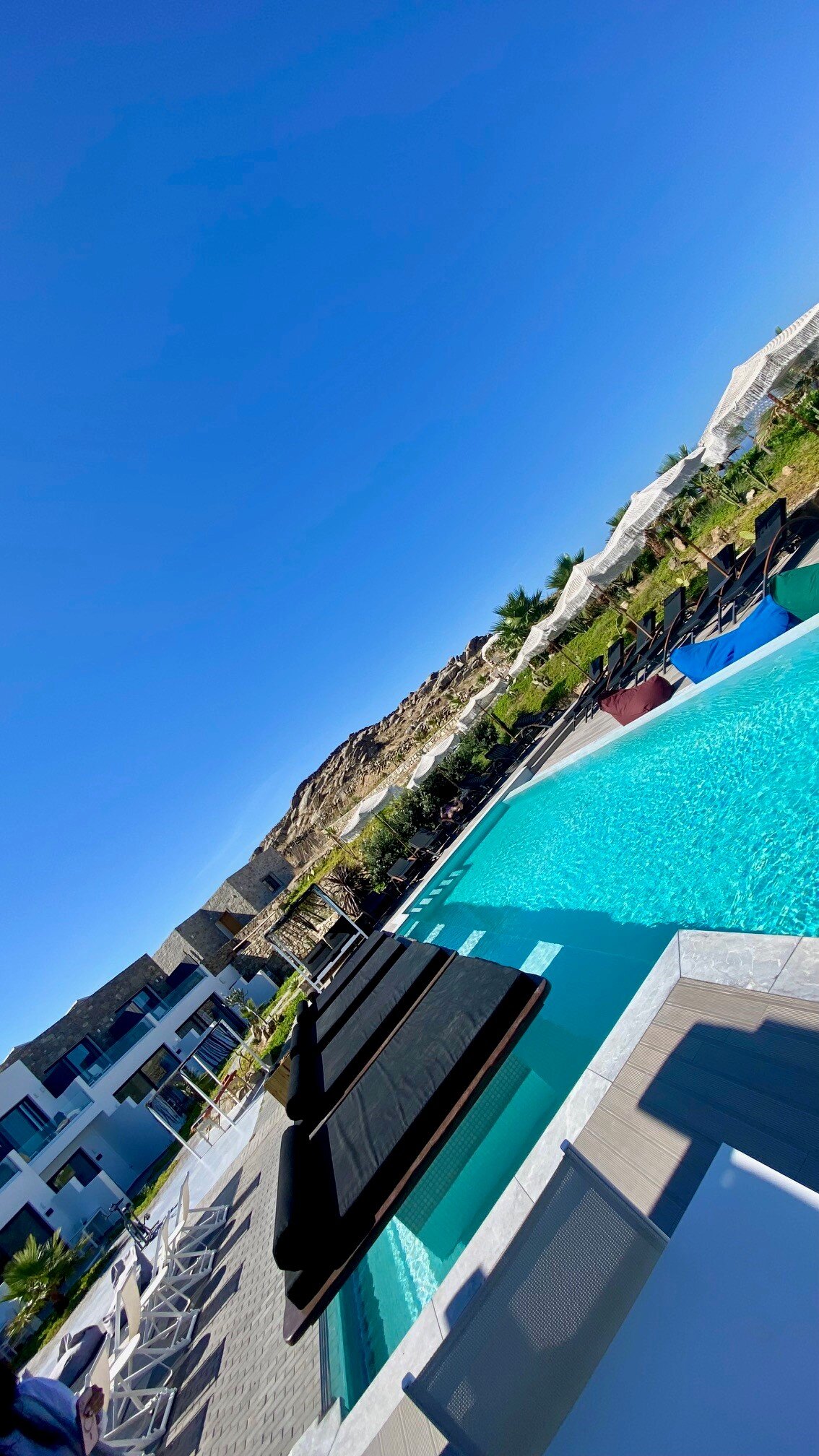 Bianco A Nero Mykonos-泳池