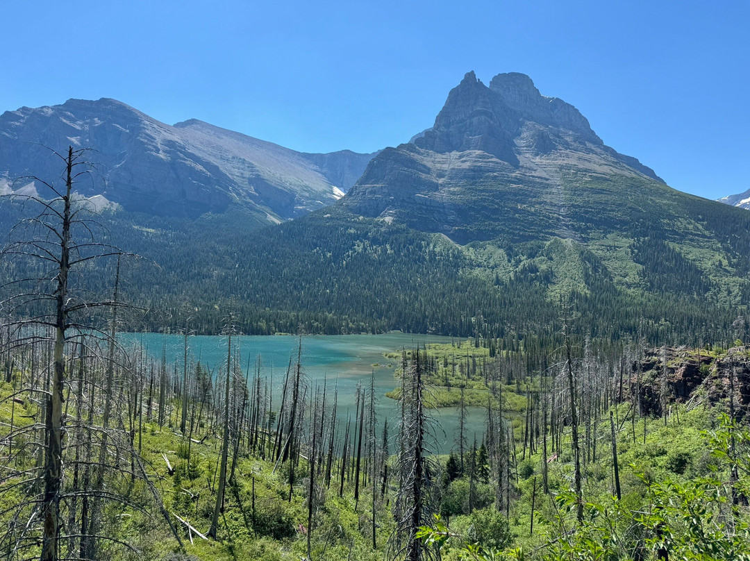 St. Mary Falls-冰河国家公园必去景点
