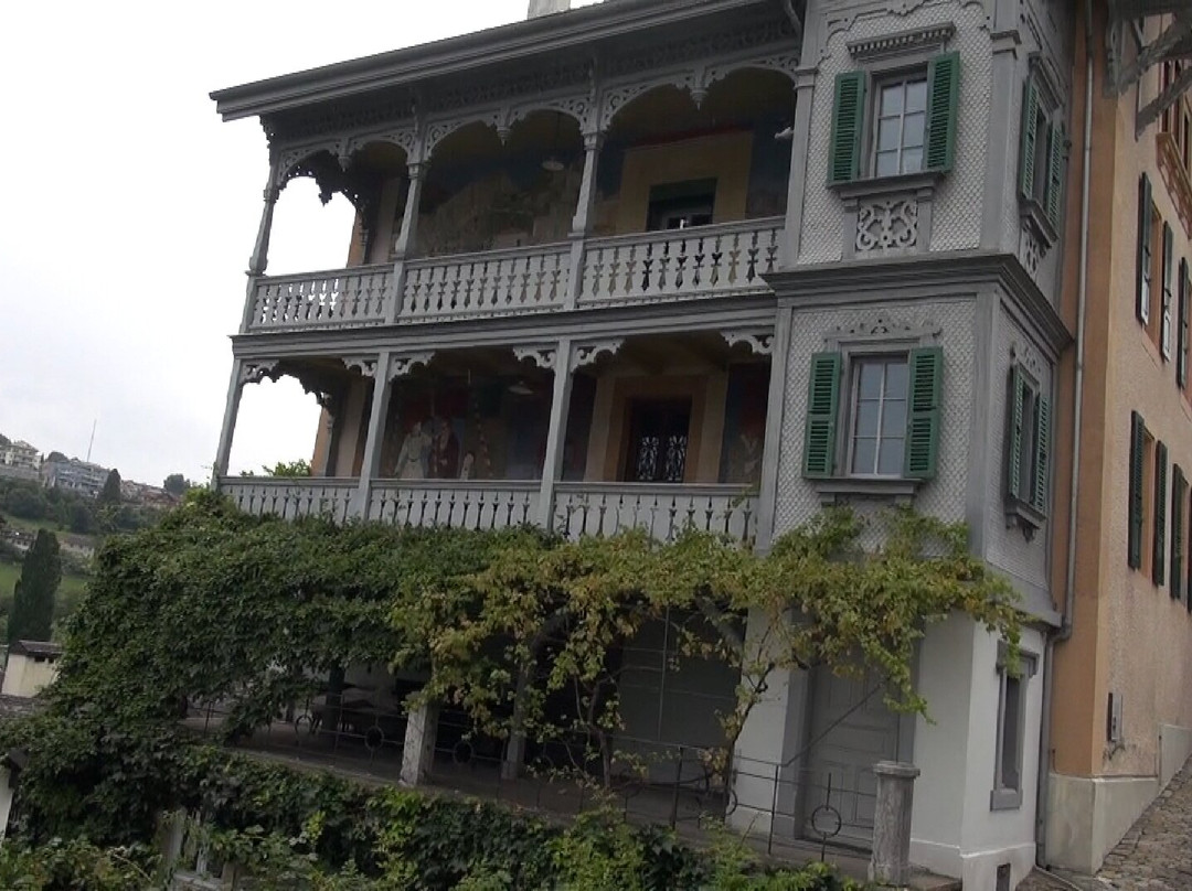 Haus Le Roselier Und Rosengarten-施皮茨必去景点